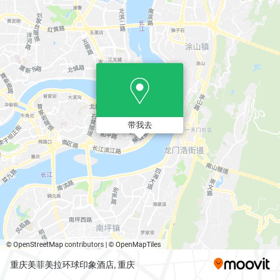 重庆美菲美拉环球印象酒店地图