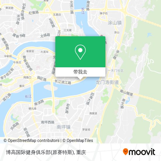 博高国际健身俱乐部(原赛特斯)地图