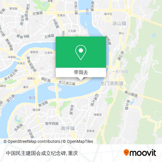 中国民主建国会成立纪念碑地图