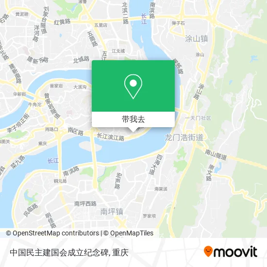 中国民主建国会成立纪念碑地图