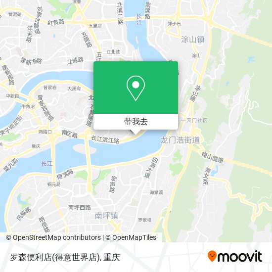 罗森便利店(得意世界店)地图