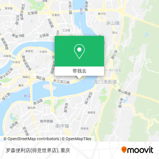 罗森便利店(得意世界店)地图