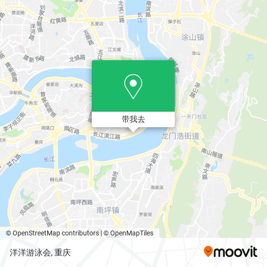 洋洋游泳会地图