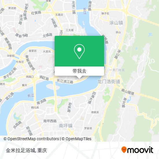 金米拉足浴城地图