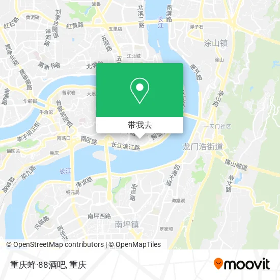 重庆蜂·88酒吧地图