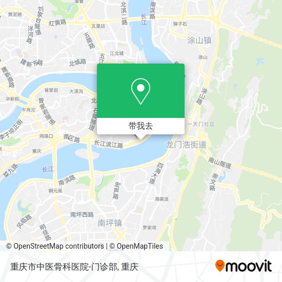 重庆市中医骨科医院-门诊部地图