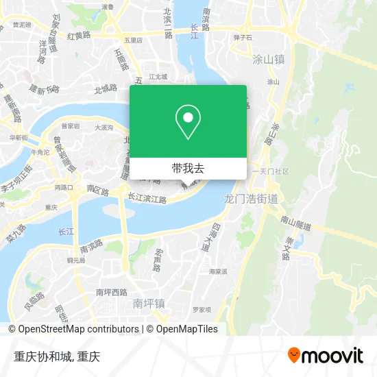 重庆协和城地图