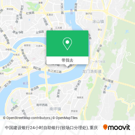 中国建设银行24小时自助银行(较场口分理处)地图