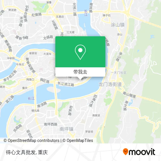 得心文具批发地图
