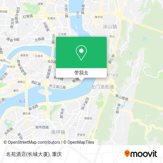 名苑酒店(长城大厦)地图