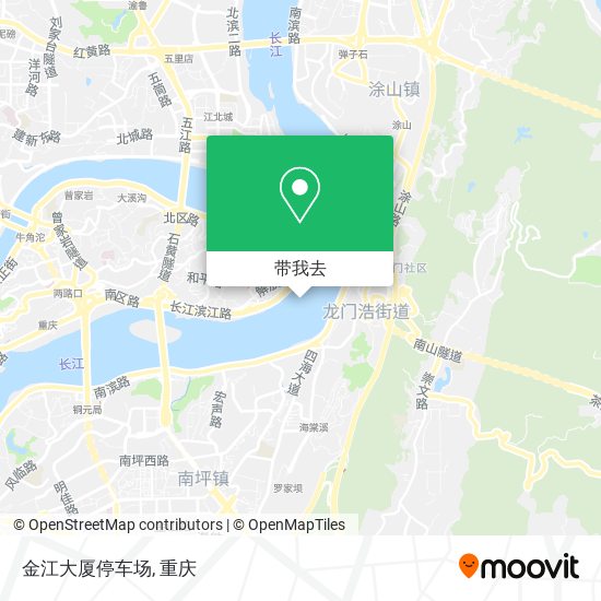 金江大厦停车场地图