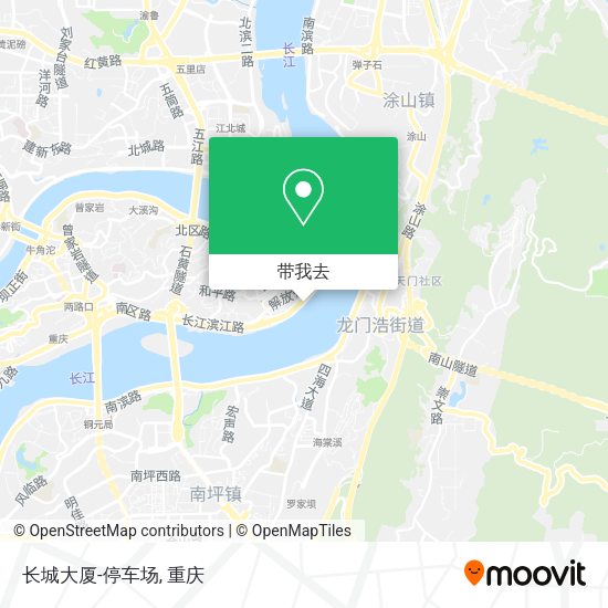 长城大厦-停车场地图