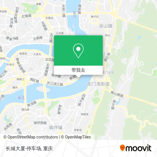 长城大厦-停车场地图