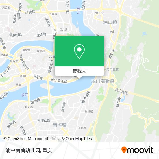 渝中茵茵幼儿园地图