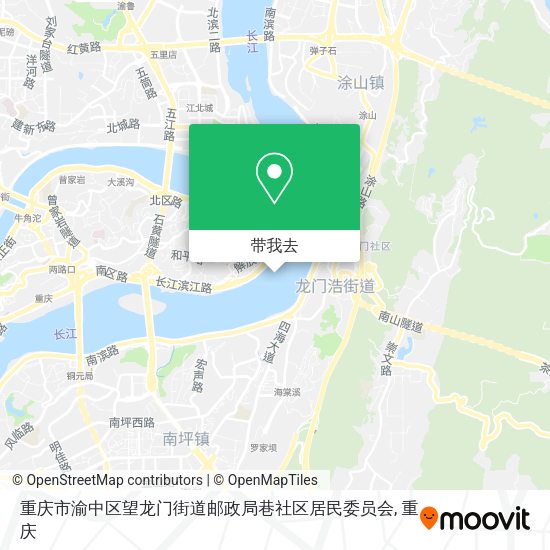 重庆市渝中区望龙门街道邮政局巷社区居民委员会地图