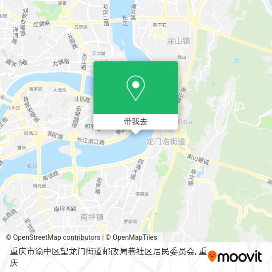 重庆市渝中区望龙门街道邮政局巷社区居民委员会地图