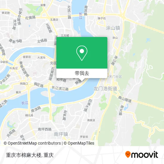 重庆市棉麻大楼地图