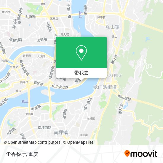 尘香餐厅地图
