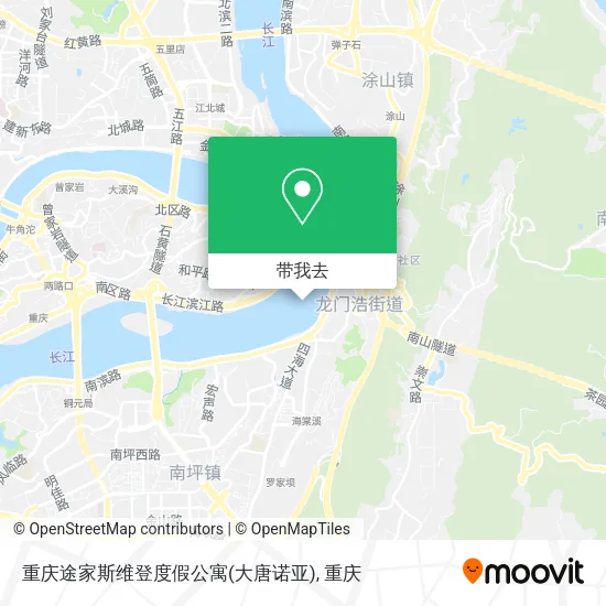 重庆途家斯维登度假公寓(大唐诺亚)地图