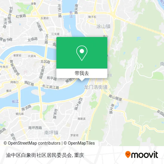 渝中区白象街社区居民委员会地图