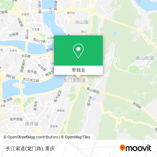 长江索道(龙门路)地图