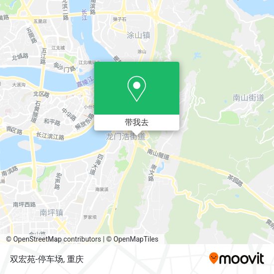 双宏苑-停车场地图