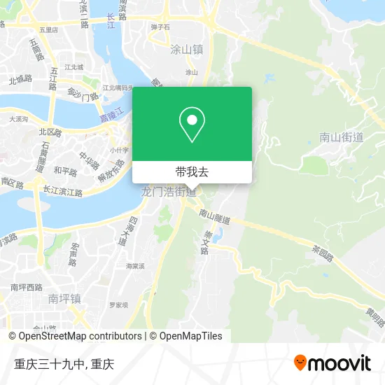 重庆三十九中地图