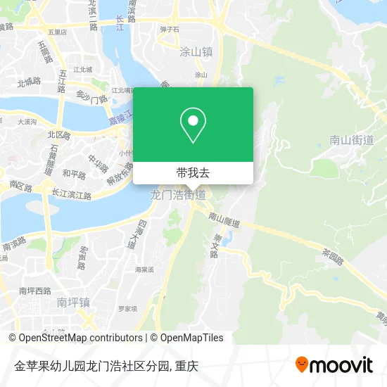 金苹果幼儿园龙门浩社区分园地图