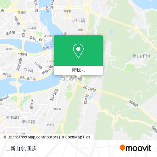 上新山水地图
