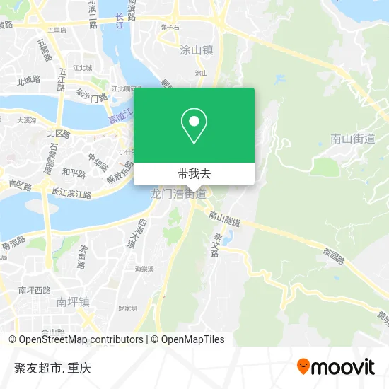 聚友超市地图