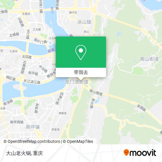 大山老火锅地图