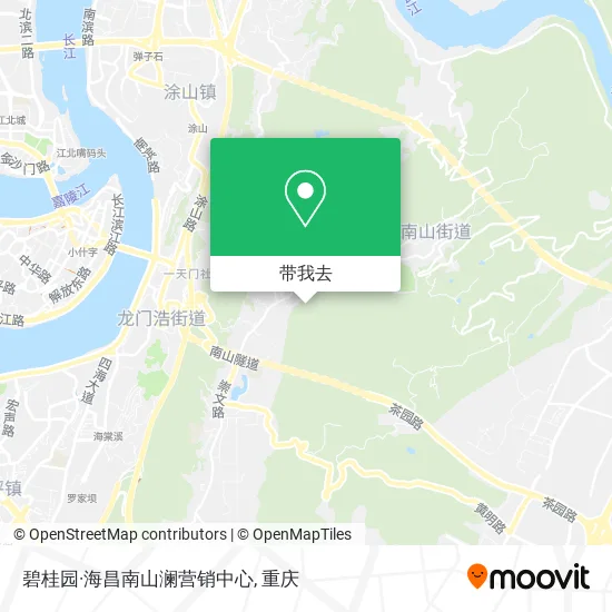 碧桂园·海昌南山澜营销中心地图