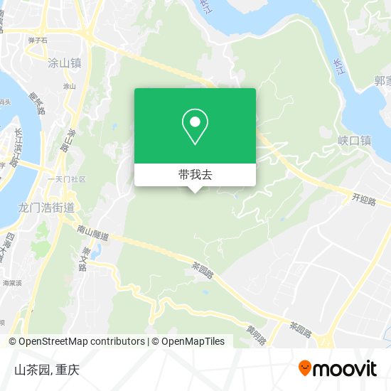 山茶园地图