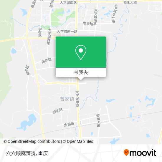 六六顺麻辣烫地图