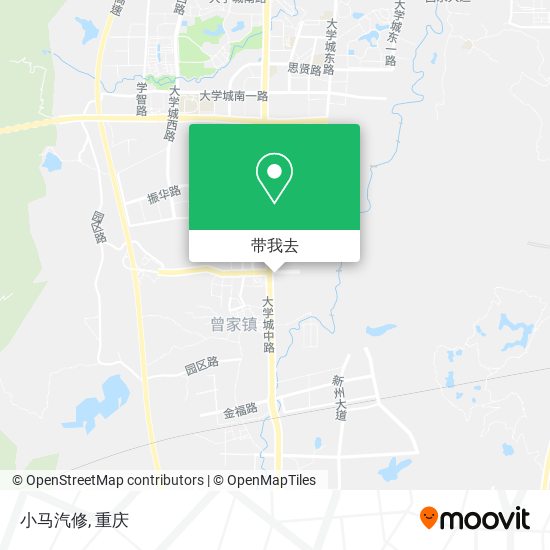小马汽修地图