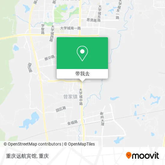 重庆远航宾馆地图