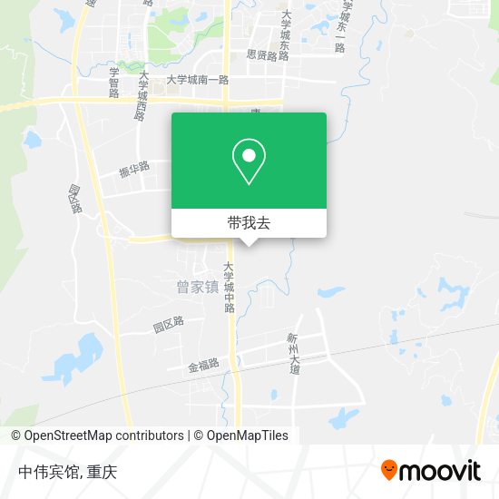 中伟宾馆地图