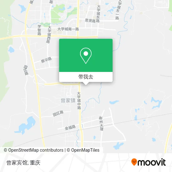 曾家宾馆地图