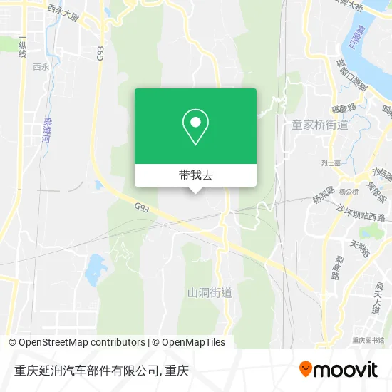 重庆延润汽车部件有限公司地图