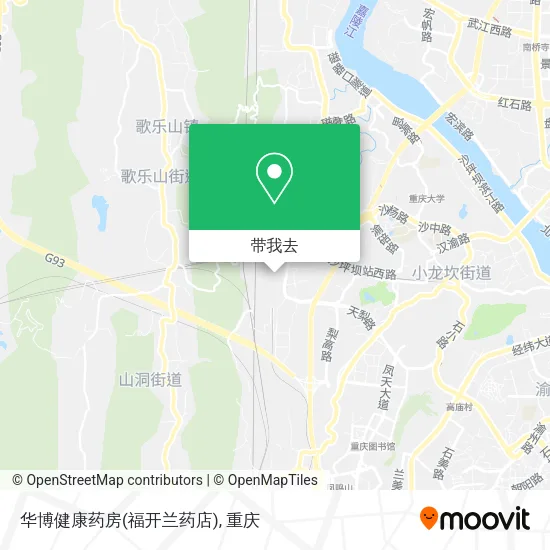 华博健康药房(福开兰药店)地图