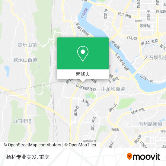 杨桥专业美发地图