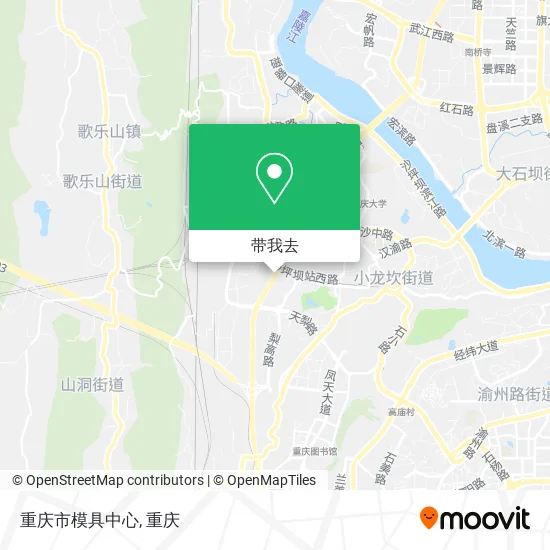 重庆市模具中心地图