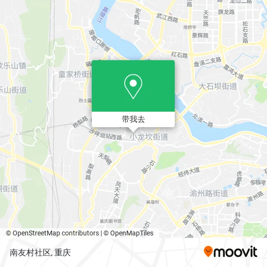 南友村社区地图