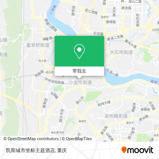 凯斯城市坐标主题酒店地图