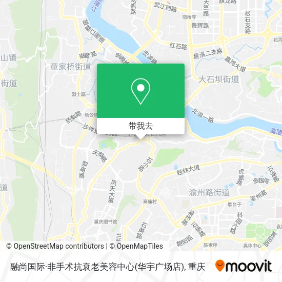 融尚国际·非手术抗衰老美容中心(华宇广场店)地图