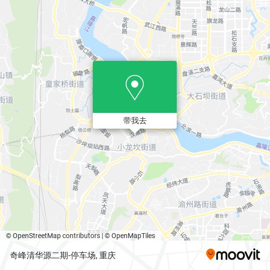 奇峰清华源二期-停车场地图