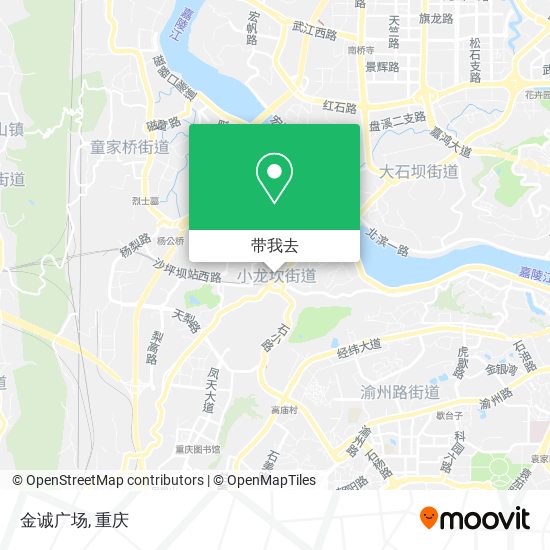 金诚广场地图