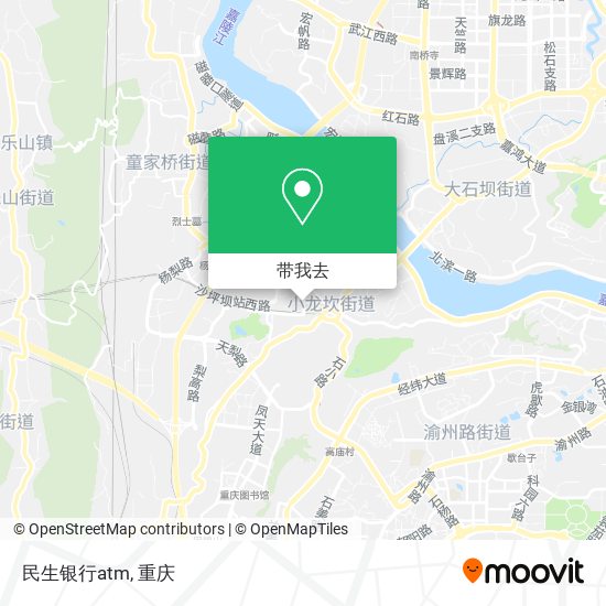 民生银行atm地图