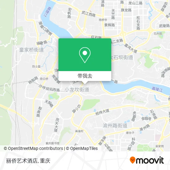 丽侨艺术酒店地图