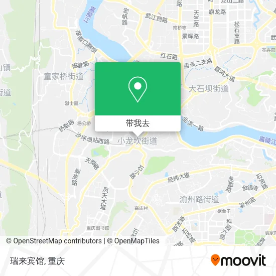 瑞来宾馆地图